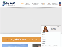 Tablet Screenshot of livingwellsalina.com